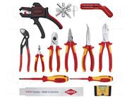 Kit: general purpose; for electricians; 13pcs. KNIPEX