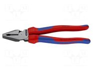 Pliers; universal; high leverage; 225mm KNIPEX