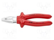 Pliers; insulated,universal; 200mm KNIPEX
