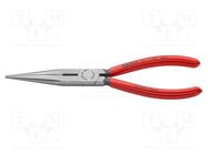 Pliers; cutting,half-rounded nose,universal; 200mm KNIPEX