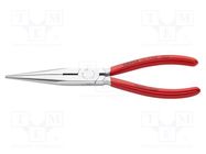 Pliers; cutting,half-rounded nose,universal; 200mm KNIPEX