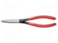 Pliers; flat; 200mm KNIPEX