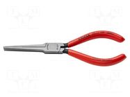 Pliers; flat,telephone,elongated; 160mm KNIPEX