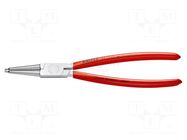 Pliers; for circlip; internal; 40÷100mm; Pliers len: 225mm KNIPEX