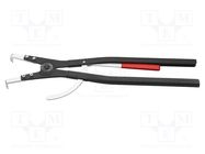 Pliers; for circlip; external; 252÷400mm; Pliers len: 580mm KNIPEX