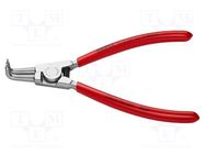 Pliers; for circlip; external; 19÷60mm; Pliers len: 170mm; angular KNIPEX