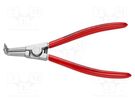 Pliers; for circlip; external; 40÷100mm; Pliers len: 200mm KNIPEX