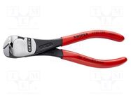 Pliers; end,cutting; high leverage; 160mm KNIPEX
