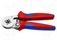 Tool: for crimping; insulated solder sleeves; 0.08÷16mm2 KNIPEX