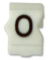 CABLE MARKER, E, SIZE12, 0, PK30