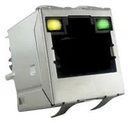 CONNECTOR, SHLD, RJ45, JACK, 8P8C, CAT6