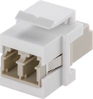 Keystone Fibre-Optic Cable Module - 17.2 mm width, 2 LC-Duplex female