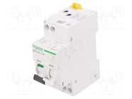 RCBO breaker; Inom: 6A; Ires: 30mA; Max surge current: 250A; IP20 SCHNEIDER ELECTRIC