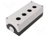 Enclosure: for remote controller; IP66,IP67,IP69K; X: 85mm; metal EAO