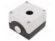 Enclosure: for remote controller; IP66,IP67,IP69K; X: 85mm; metal EAO