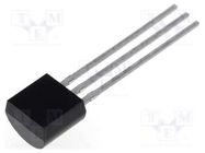 Transistor: N-MOSFET; unipolar; 60V; 400mA; Idm: 2A; 0.625W; TO92 ONSEMI