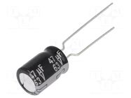 Capacitor: electrolytic; THT; 47uF; 63VDC; Ø8x11.5mm; Pitch: 5mm PANASONIC