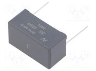 Capacitor: polypropylene; R75; 0.33uF; 41.5x19x24mm; THT; ±5% KEMET