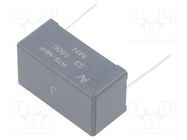 Capacitor: polypropylene; R75; 0.33uF; 41.5x19x24mm; THT; ±5% KEMET