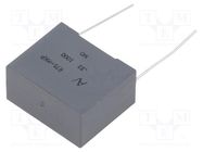 Capacitor: polypropylene; R75; 0.33uF; 26.5x22x13mm; THT; ±5% KEMET