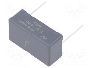 Capacitor: polypropylene; R75; 1.5uF; 630VDC; 250VAC; 41.5x15x24mm KEMET