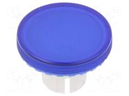 Actuator lens; 22mm; 61; blue,transparent; plastic EAO