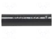 Adapter; black; 5kVDC; 15A; banana 4mm socket; max.55°C POMONA