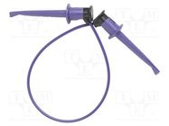 Test lead; 60VDC; 30VAC; 5A; clip-on hook probe,both sides; 3781 