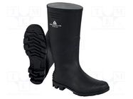Boots; Size: 38; black; PVC; bad weather,slip; high; STONE OB SRA DELTA PLUS