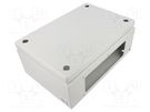 Enclosure: multipurpose; X: 200mm; Y: 300mm; Z: 120mm; with flange RITTAL