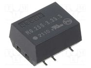 Converter: DC/DC; 0.25W; Uin: 2.97÷3.63V; Uout: 3.3VDC; Iout: 76mA RECOM