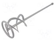 Mixer; 120mm; L: 590mm; Socket size: M14 METABO