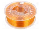 Filament: PET-G; Ø: 1.75mm; orange,transparent; 220÷250°C; 1kg DEVIL DESIGN