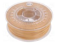 Filament: PET-G; Ø: 1.75mm; beige; 220÷250°C; 1kg DEVIL DESIGN