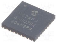 IC: PIC microcontroller; 64kB; 2÷3.6VDC; SMD; QFN28; PIC24; 8kBSRAM MICROCHIP TECHNOLOGY