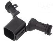 Cable holder; male; PIN: 6; straight; DT DEUTSCH