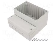 Enclosure: wall mounting; X: 166mm; Y: 160mm; Z: 108mm; CARDMASTER FIBOX