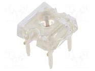 LED Super Flux; yellow; 7.62x7.62mm; 14400÷18000mcd; 40°; 70mA OPTOSUPPLY