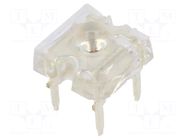 LED Super Flux; yellow; 7.62x7.62mm; 14400÷18000mcd; 40°; 70mA OPTOSUPPLY
