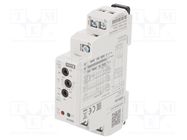 Voltage monitoring relay; for DIN rail mounting; HRN-54; SPDT 