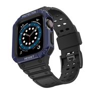 Protect Strap Band for Apple Watch 38/40/41mm Armored Case Strap - Black, Blue, Hurtel