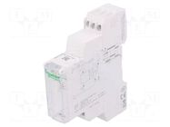 Timer; 0,1s÷100h; SPDT; 250VAC/8A; Usup: 24÷240VAC; 24VDC; -5÷55°C SCHNEIDER ELECTRIC