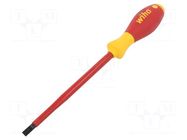 Screwdriver; insulated; slot; SL 6,5; 150mm; SoftFinish® electric WIHA