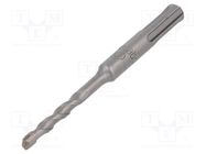 Drill bit; for concrete; Ø: 6mm; L: 110mm; SDS-Plus®; Classic METABO