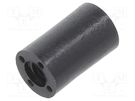 Spacer sleeve; cylindrical; polyamide; M2,5; L: 8mm; Øout: 5mm DREMEC