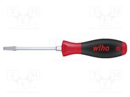 Screwdriver; slot; assisted with a key; 8,0x1,2mm; SoftFinish® WIHA