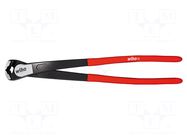 Concreters nippers; end,cutting; PVC coated handles; 300mm WIHA