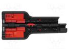 Stripping tool; Øcable: 6÷10mm; Wire: coaxial; Tool length: 125mm WIHA
