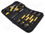 Kit: general purpose; Kit: side cutters,precision screwdrivers 