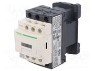 Contactor: 3-pole; NO x3; Auxiliary contacts: NO + NC; 220VAC; 18A SCHNEIDER ELECTRIC